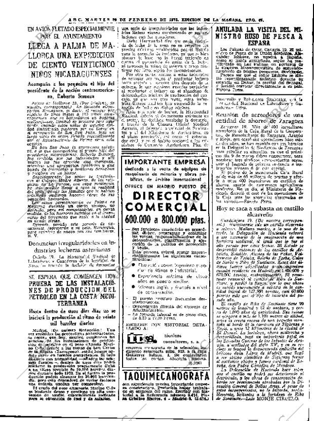 ABC MADRID 20-02-1973 página 47