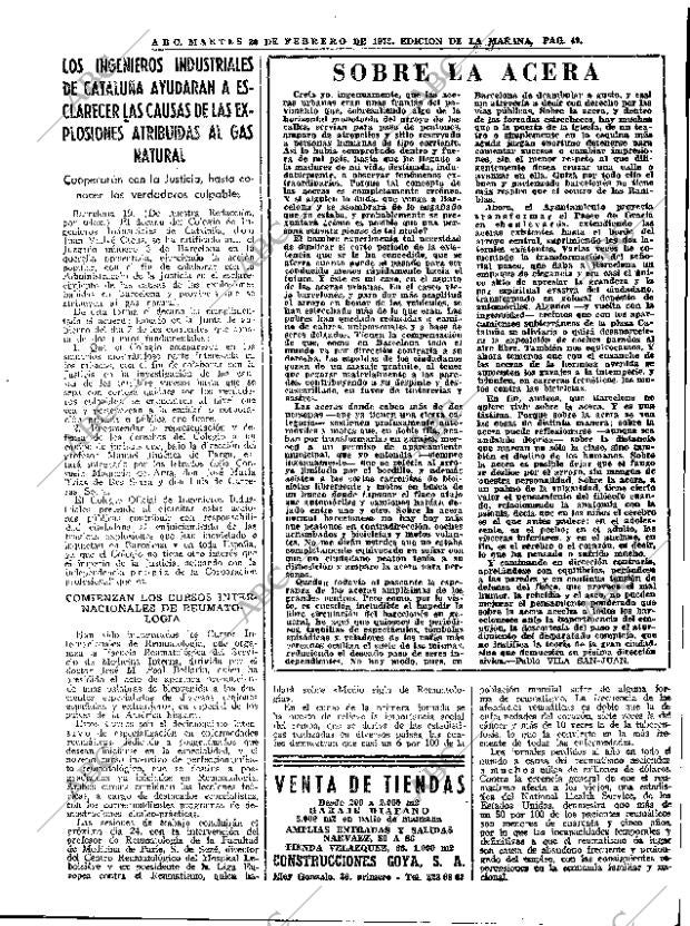 ABC MADRID 20-02-1973 página 49