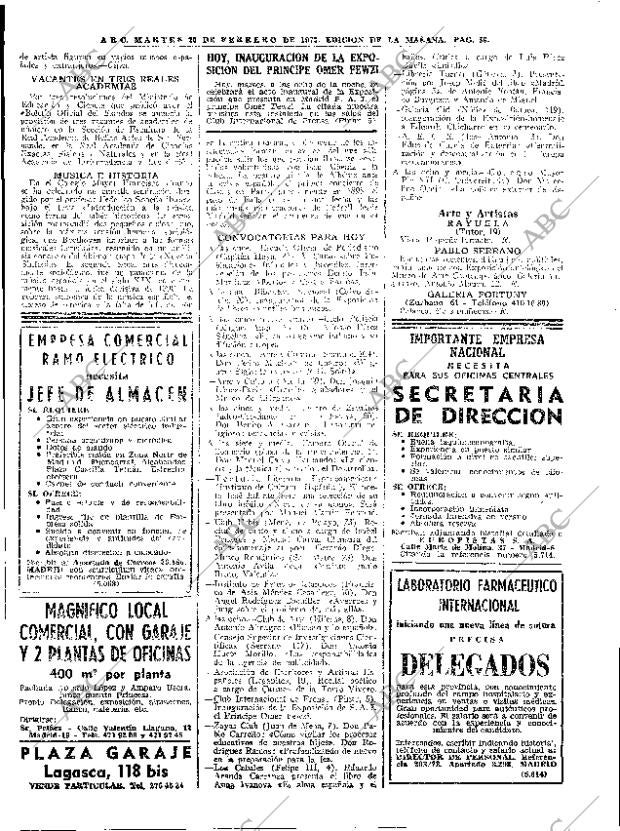 ABC MADRID 20-02-1973 página 58