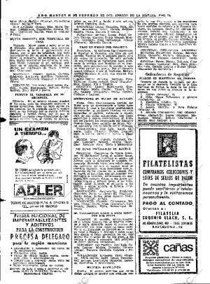 ABC MADRID 20-02-1973 página 74