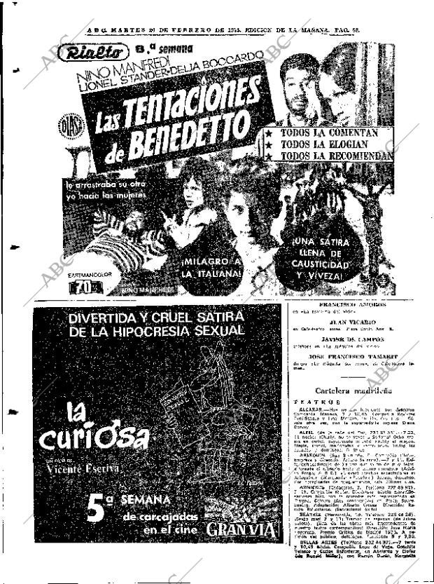 ABC MADRID 20-02-1973 página 88