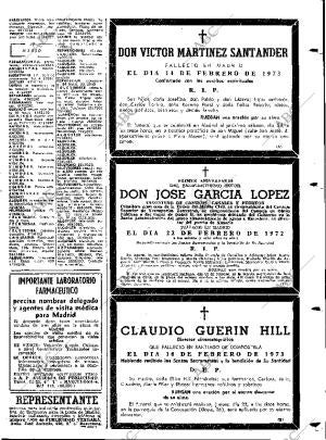 ABC MADRID 21-02-1973 página 109