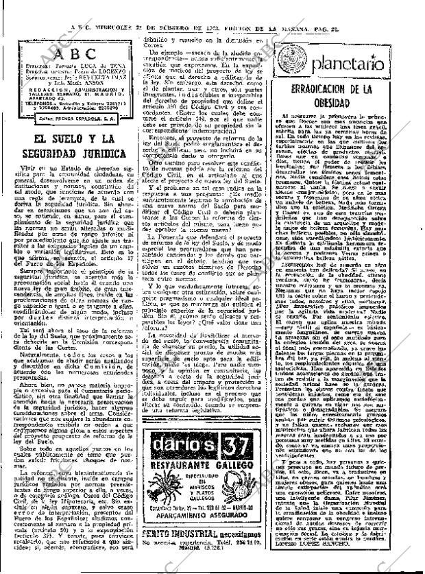 ABC MADRID 21-02-1973 página 22