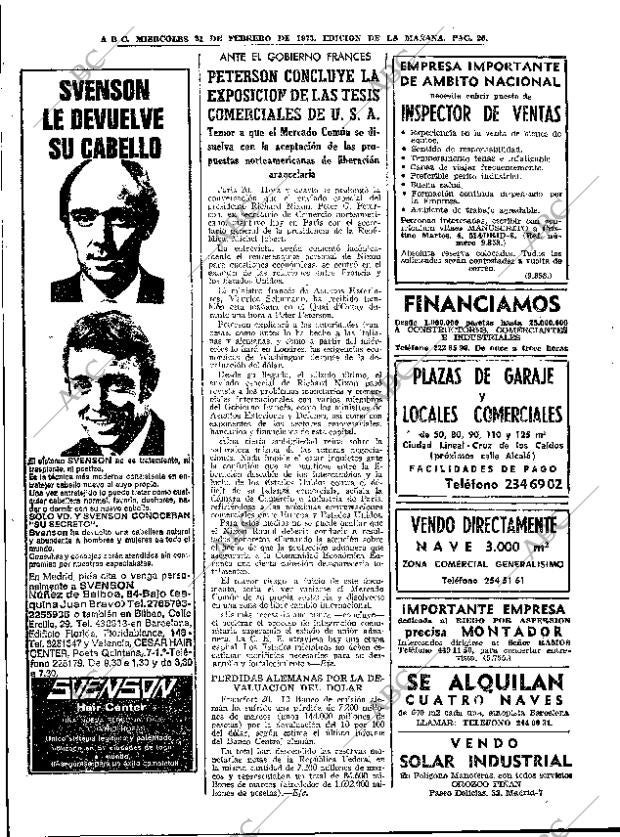 ABC MADRID 21-02-1973 página 26