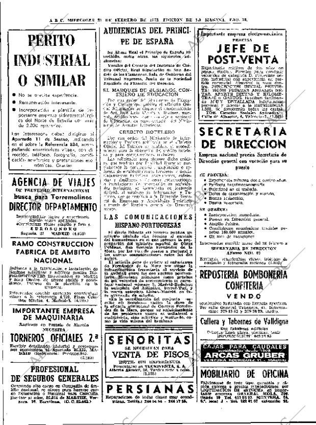 ABC MADRID 21-02-1973 página 32
