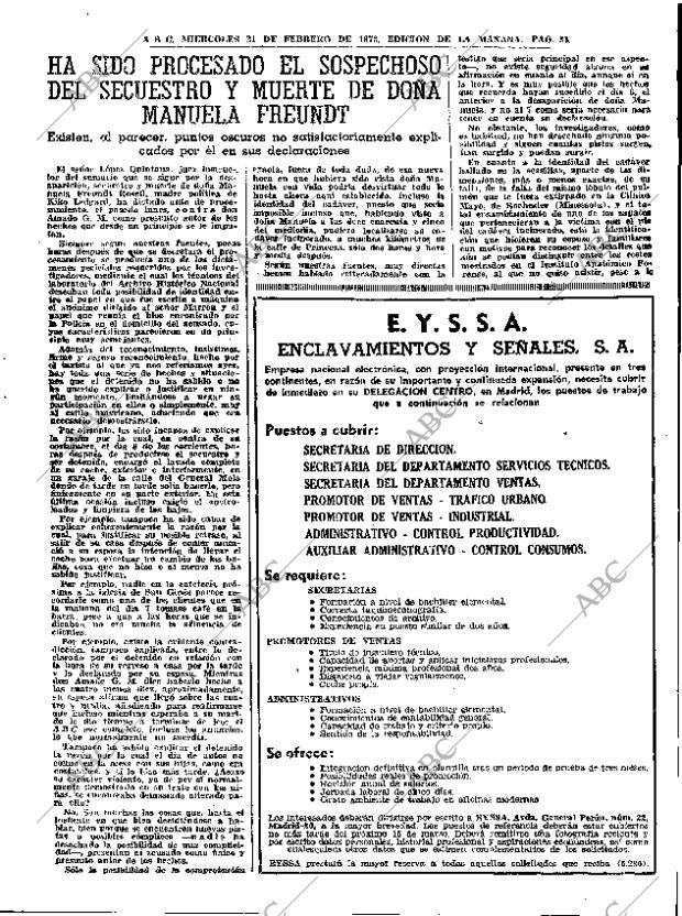 ABC MADRID 21-02-1973 página 37