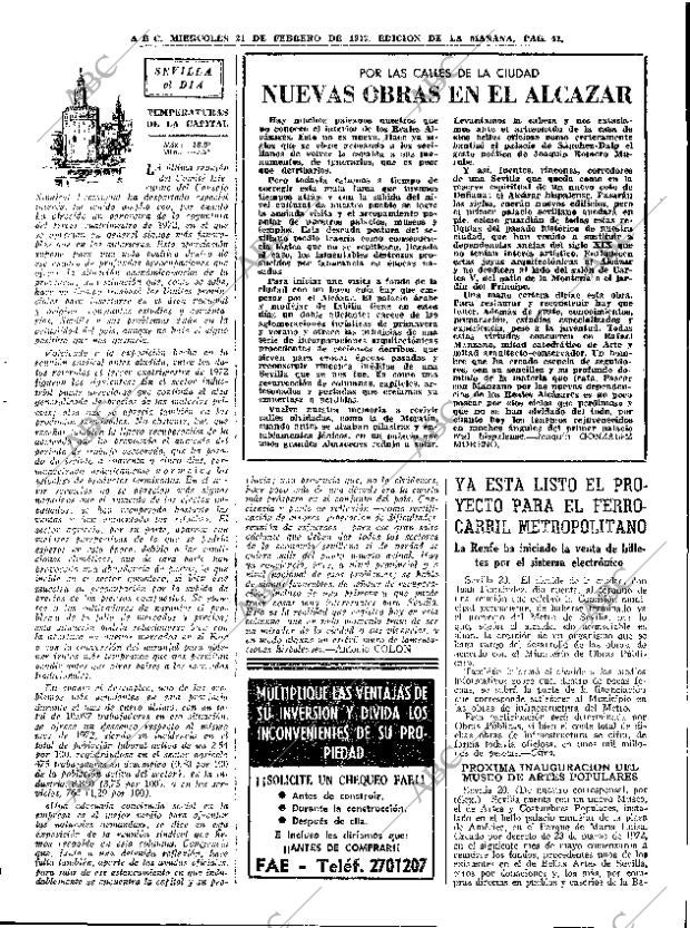 ABC MADRID 21-02-1973 página 41