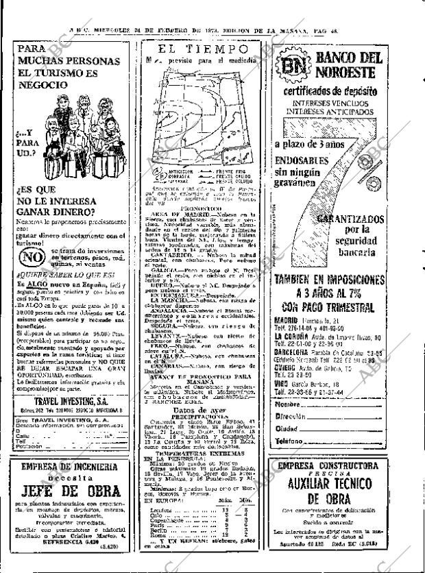 ABC MADRID 21-02-1973 página 48
