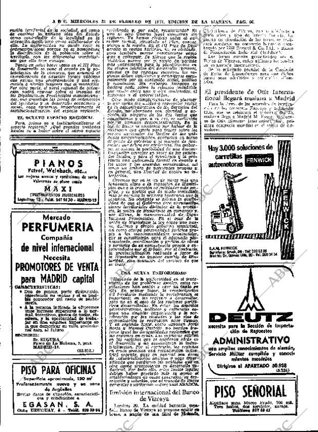 ABC MADRID 21-02-1973 página 66