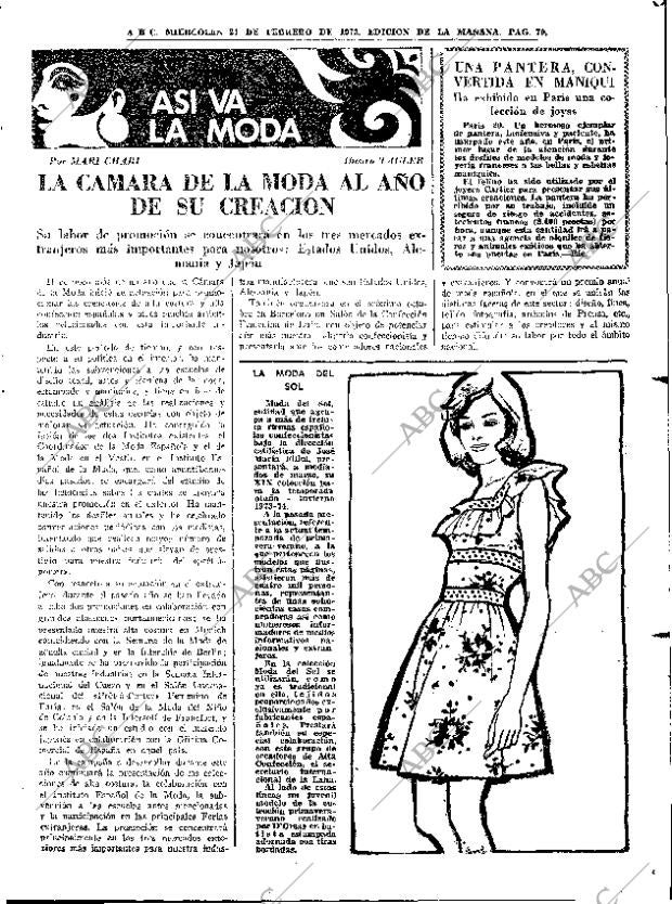 ABC MADRID 21-02-1973 página 79