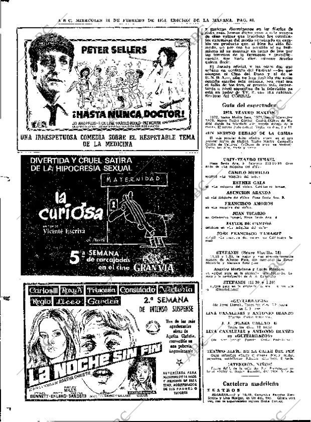 ABC MADRID 21-02-1973 página 88