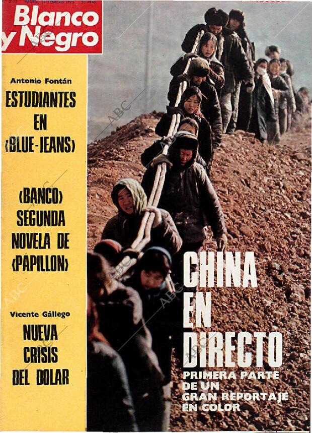 BLANCO Y NEGRO MADRID 24-02-1973 página 1