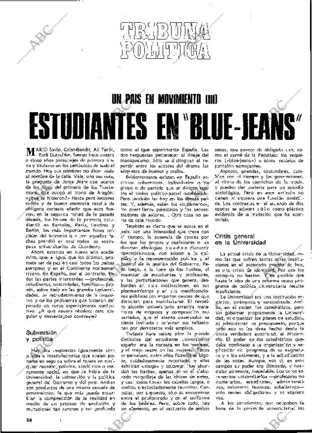 BLANCO Y NEGRO MADRID 24-02-1973 página 28