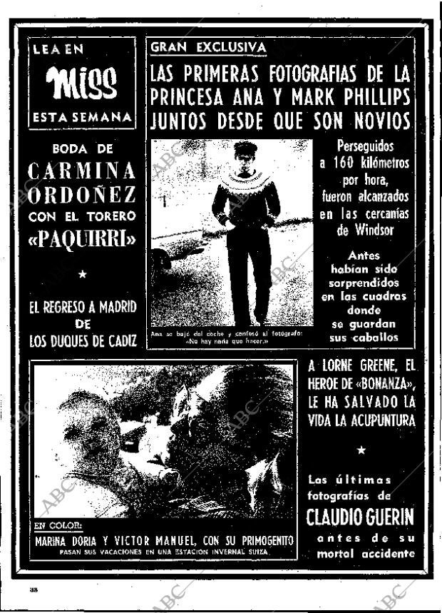 BLANCO Y NEGRO MADRID 24-02-1973 página 38