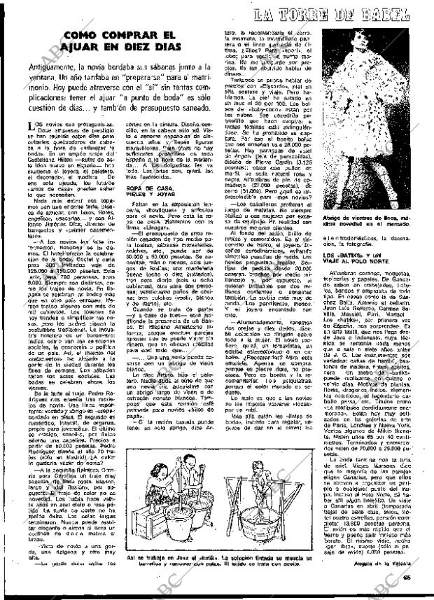 BLANCO Y NEGRO MADRID 24-02-1973 página 65
