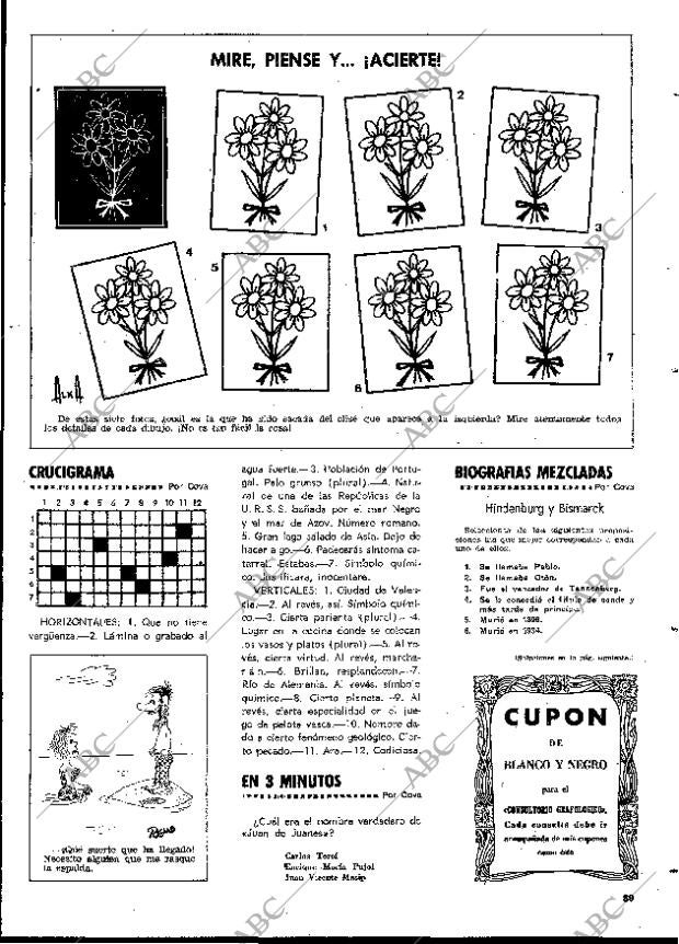 BLANCO Y NEGRO MADRID 24-02-1973 página 89