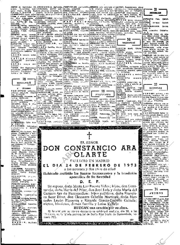 ABC MADRID 27-02-1973 página 110