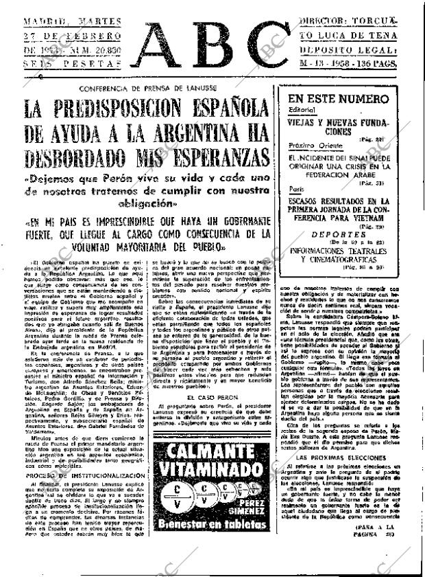 ABC MADRID 27-02-1973 página 21