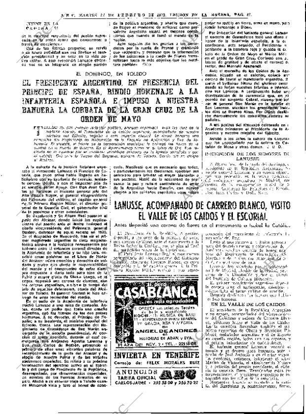 ABC MADRID 27-02-1973 página 23