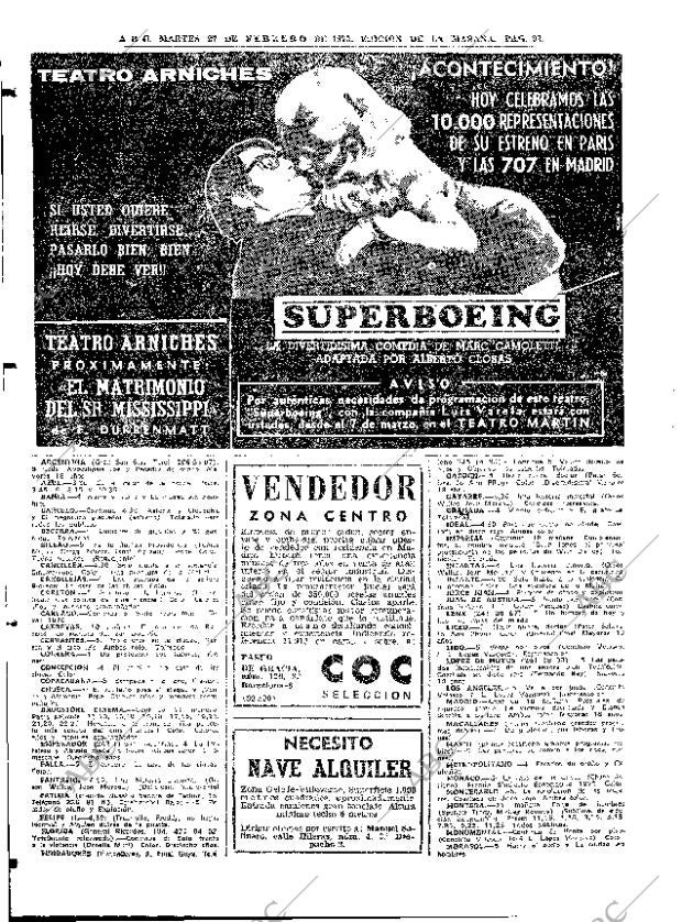 ABC MADRID 27-02-1973 página 92