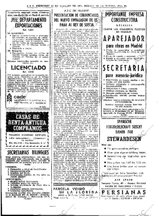 ABC MADRID 28-02-1973 página 26