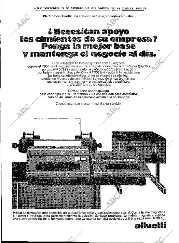 ABC MADRID 28-02-1973 página 38