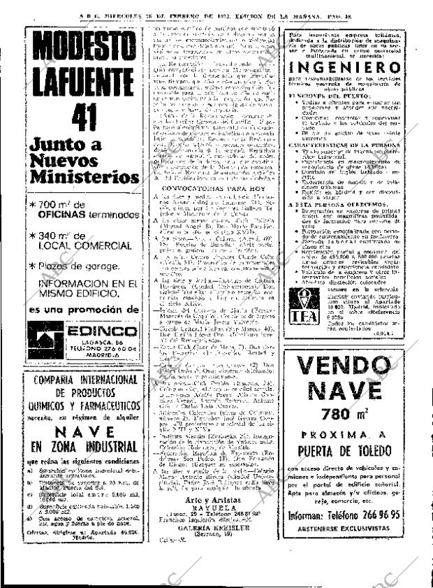 ABC MADRID 28-02-1973 página 58