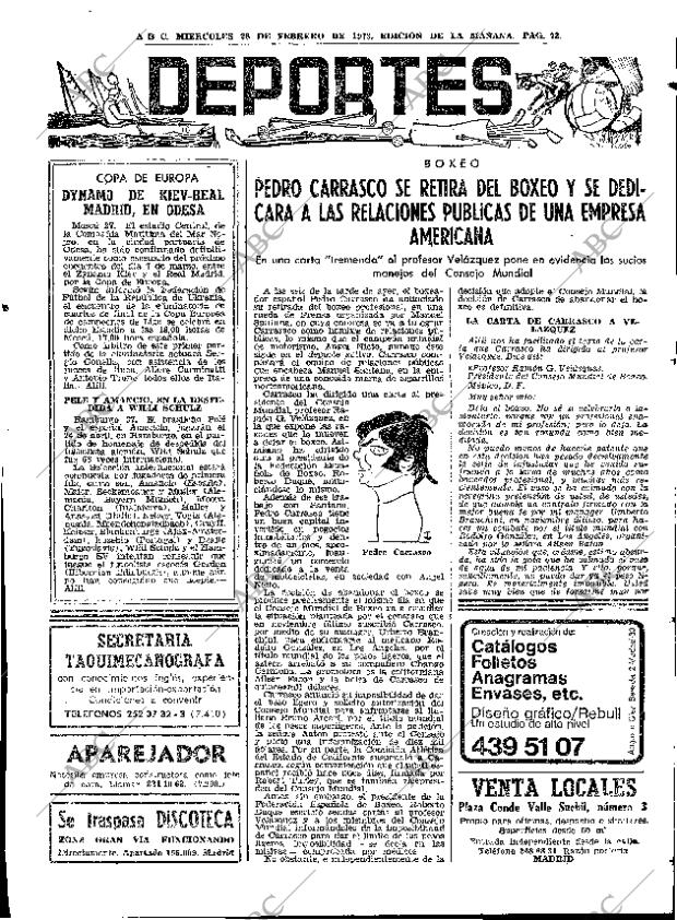 ABC MADRID 28-02-1973 página 73