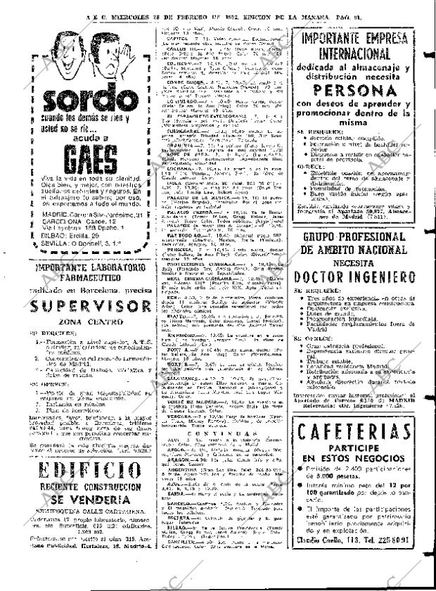 ABC MADRID 28-02-1973 página 91
