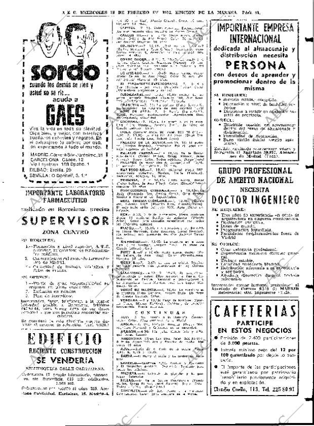 ABC MADRID 28-02-1973 página 91