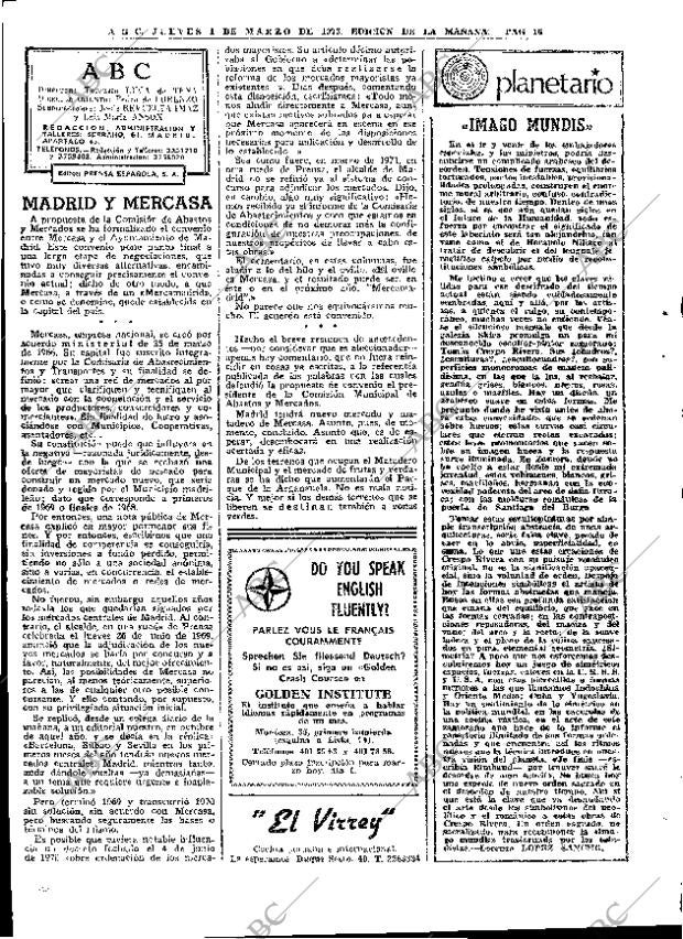 ABC MADRID 01-03-1973 página 16