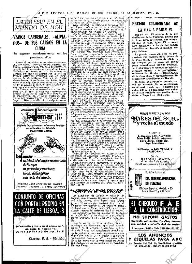 ABC MADRID 01-03-1973 página 31
