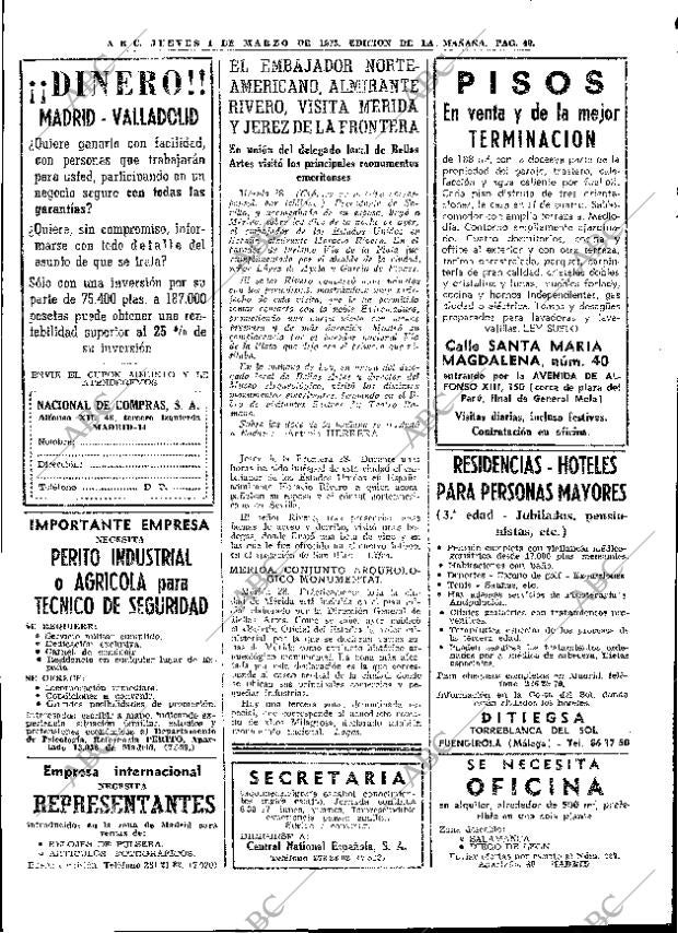 ABC MADRID 01-03-1973 página 40