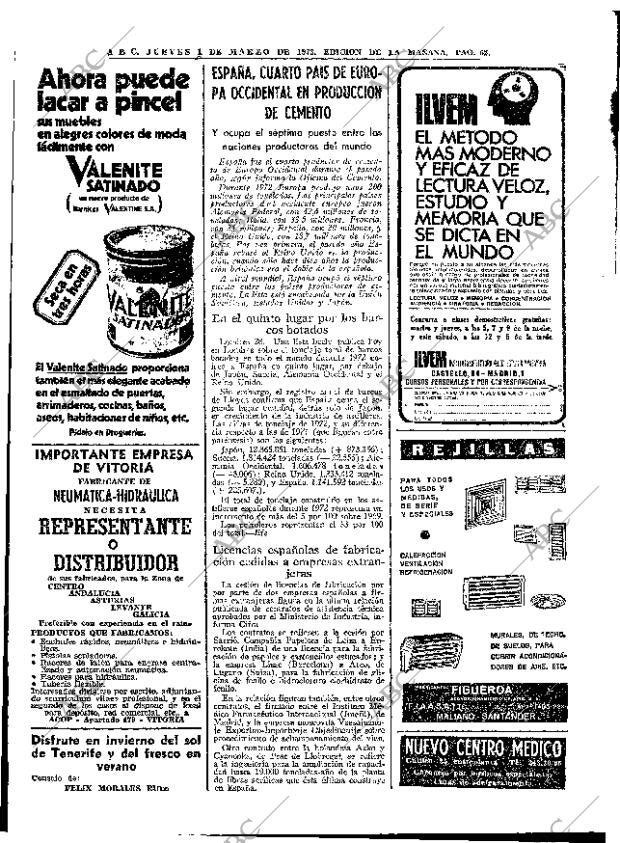 ABC MADRID 01-03-1973 página 62