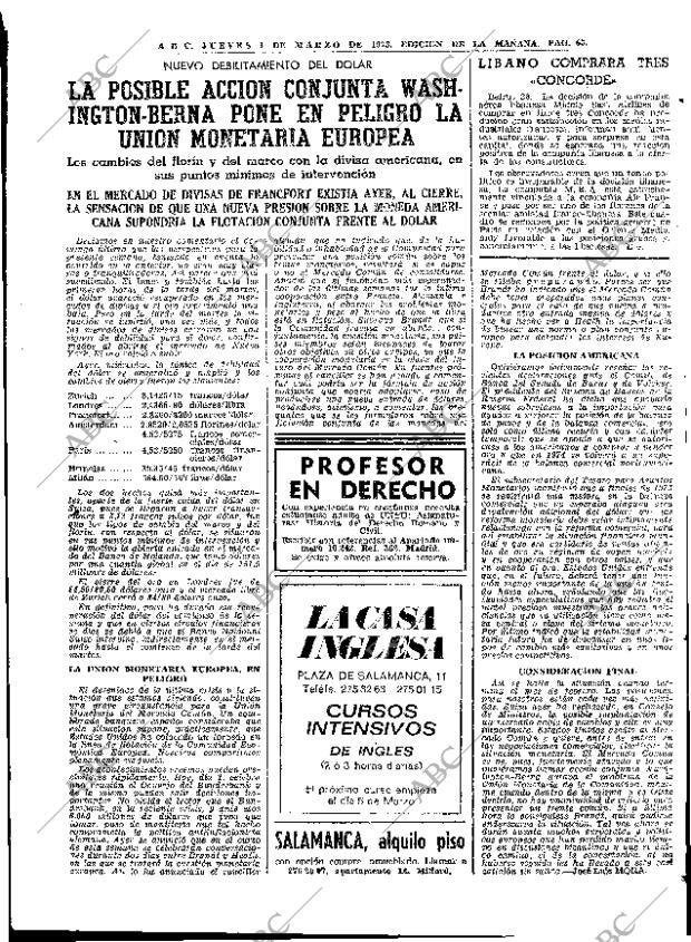 ABC MADRID 01-03-1973 página 65