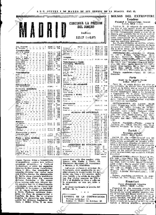 ABC MADRID 01-03-1973 página 67