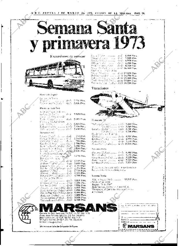 ABC MADRID 01-03-1973 página 78