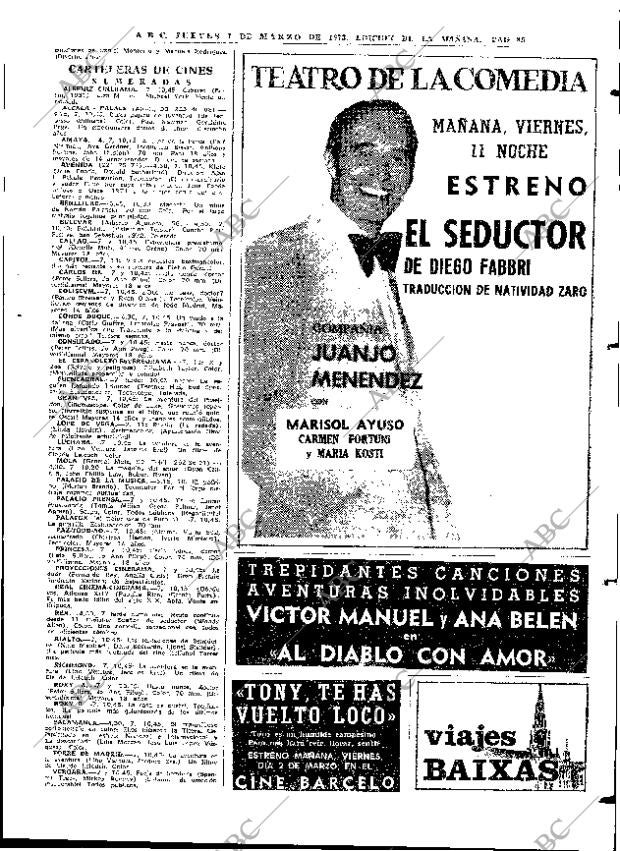 ABC MADRID 01-03-1973 página 85