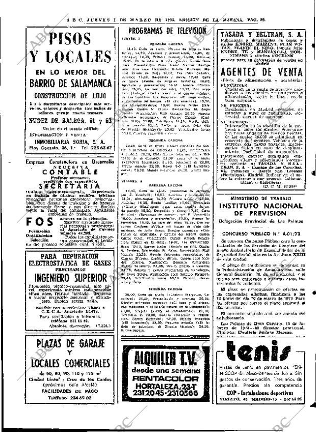 ABC MADRID 01-03-1973 página 89