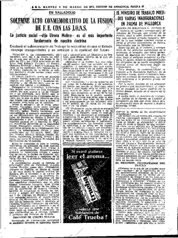 ABC SEVILLA 06-03-1973 página 27