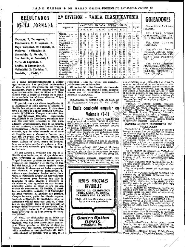 ABC SEVILLA 06-03-1973 página 50
