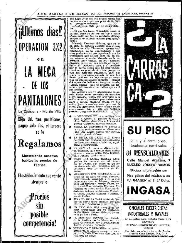 ABC SEVILLA 06-03-1973 página 88