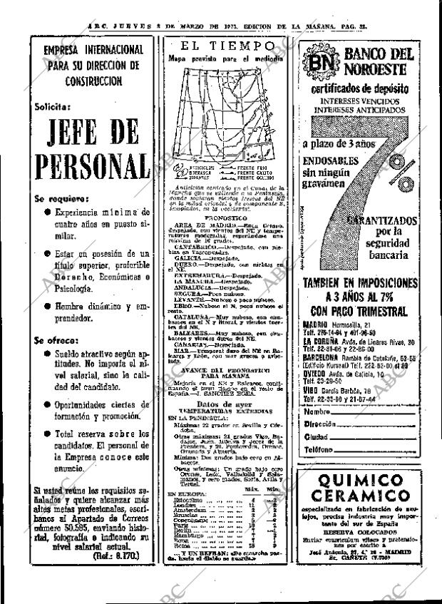 ABC MADRID 08-03-1973 página 52