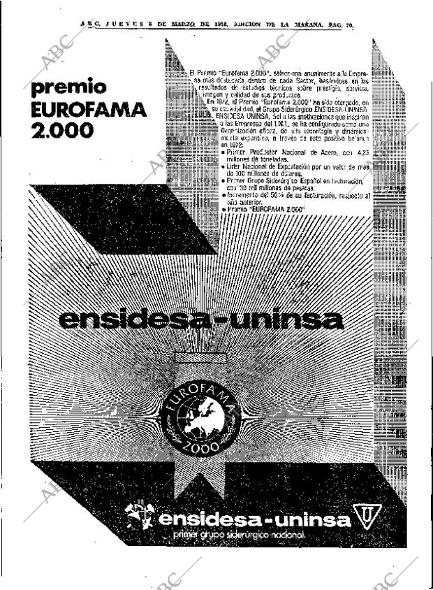 ABC MADRID 08-03-1973 página 70