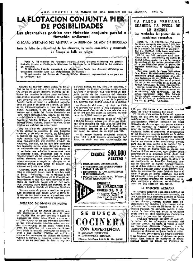 ABC MADRID 08-03-1973 página 75