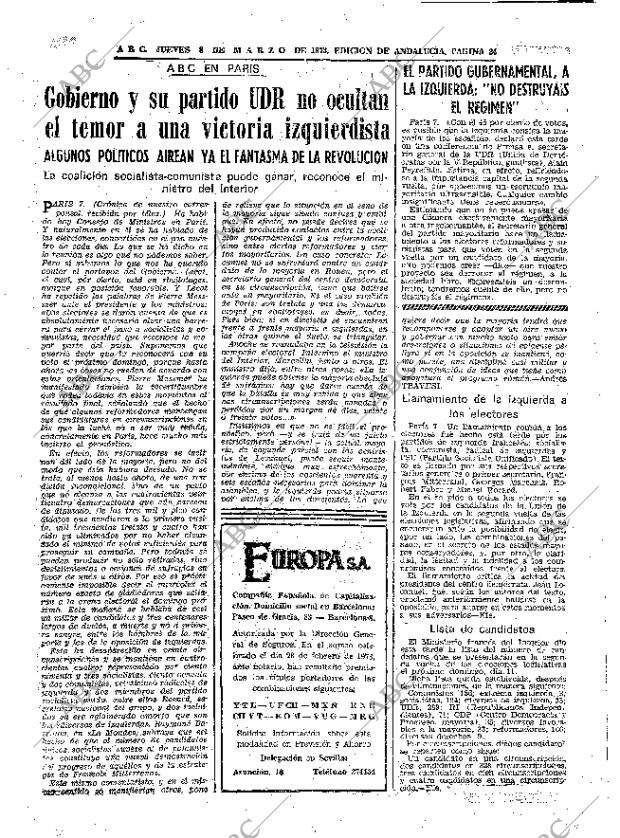 ABC SEVILLA 08-03-1973 página 24