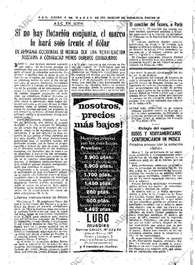 ABC SEVILLA 08-03-1973 página 25