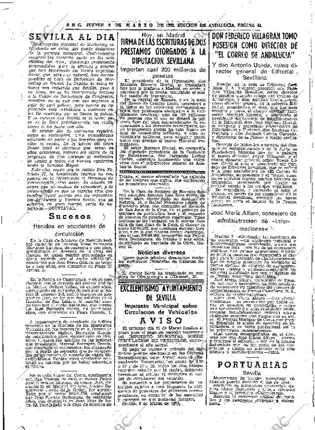 ABC SEVILLA 08-03-1973 página 41