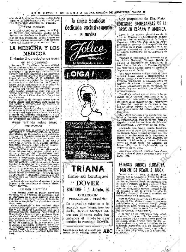ABC SEVILLA 08-03-1973 página 46