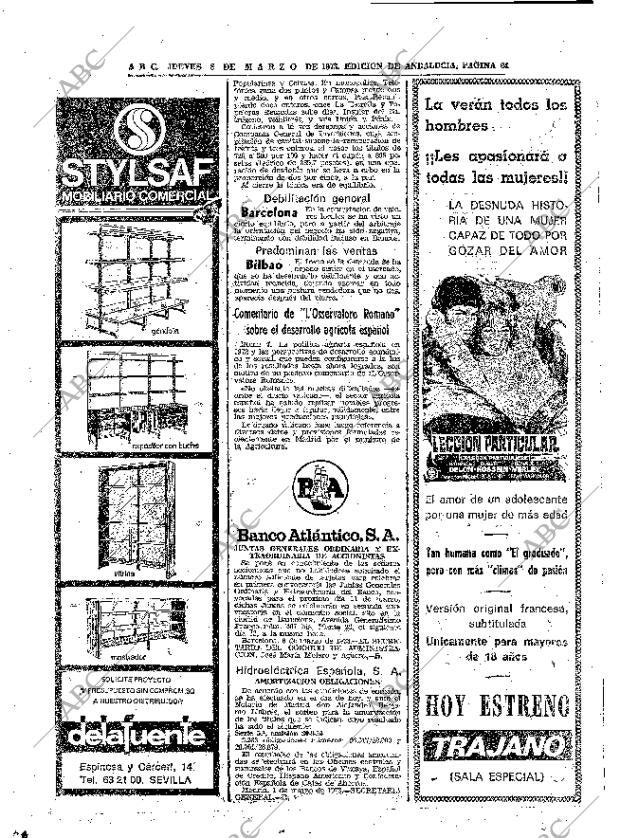 ABC SEVILLA 08-03-1973 página 64